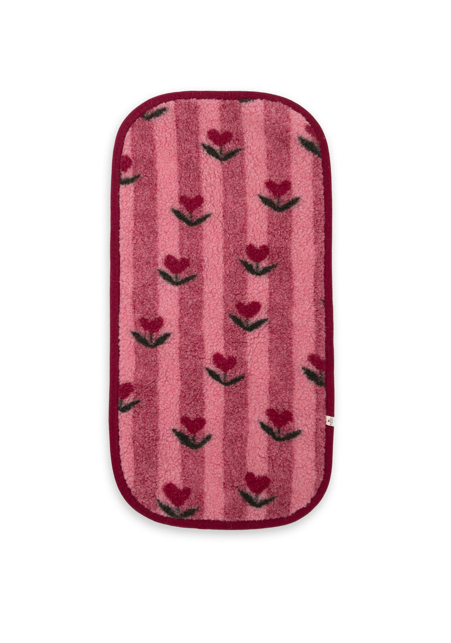 Protège-matelas berceau cerise