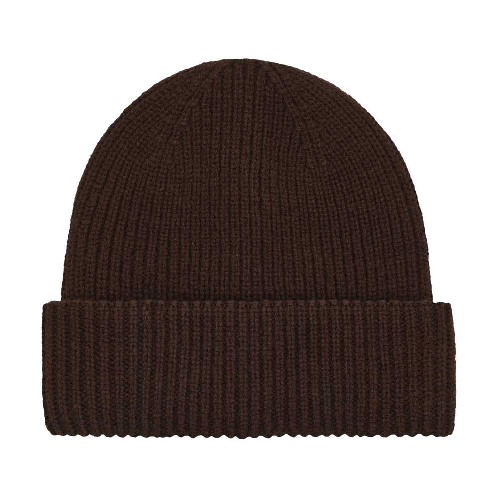 Bonnet en laine grain de café enfant