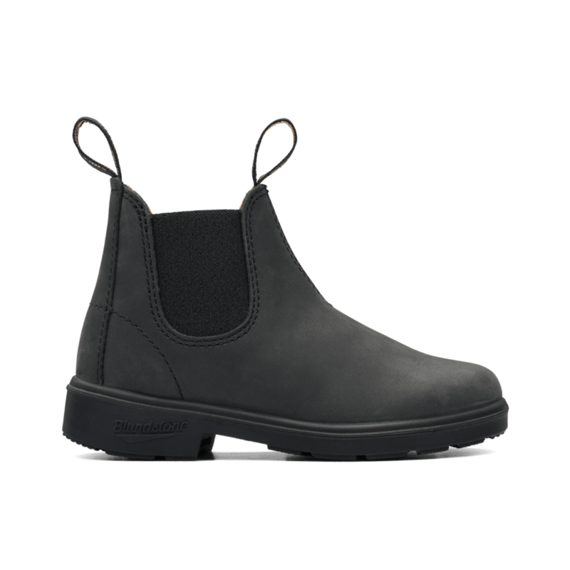 Chelsea boots noirs rustiques 1325