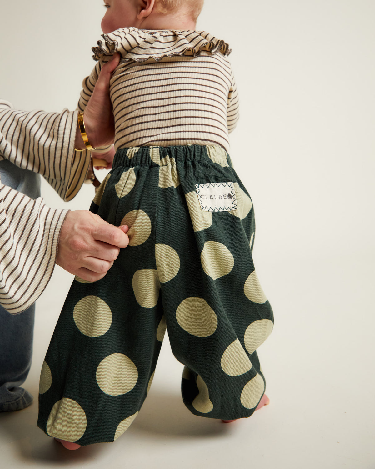 Pantalon Emerson à pois