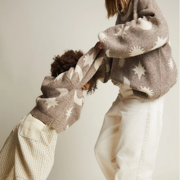 Pull Cozmo champignon lune étoile