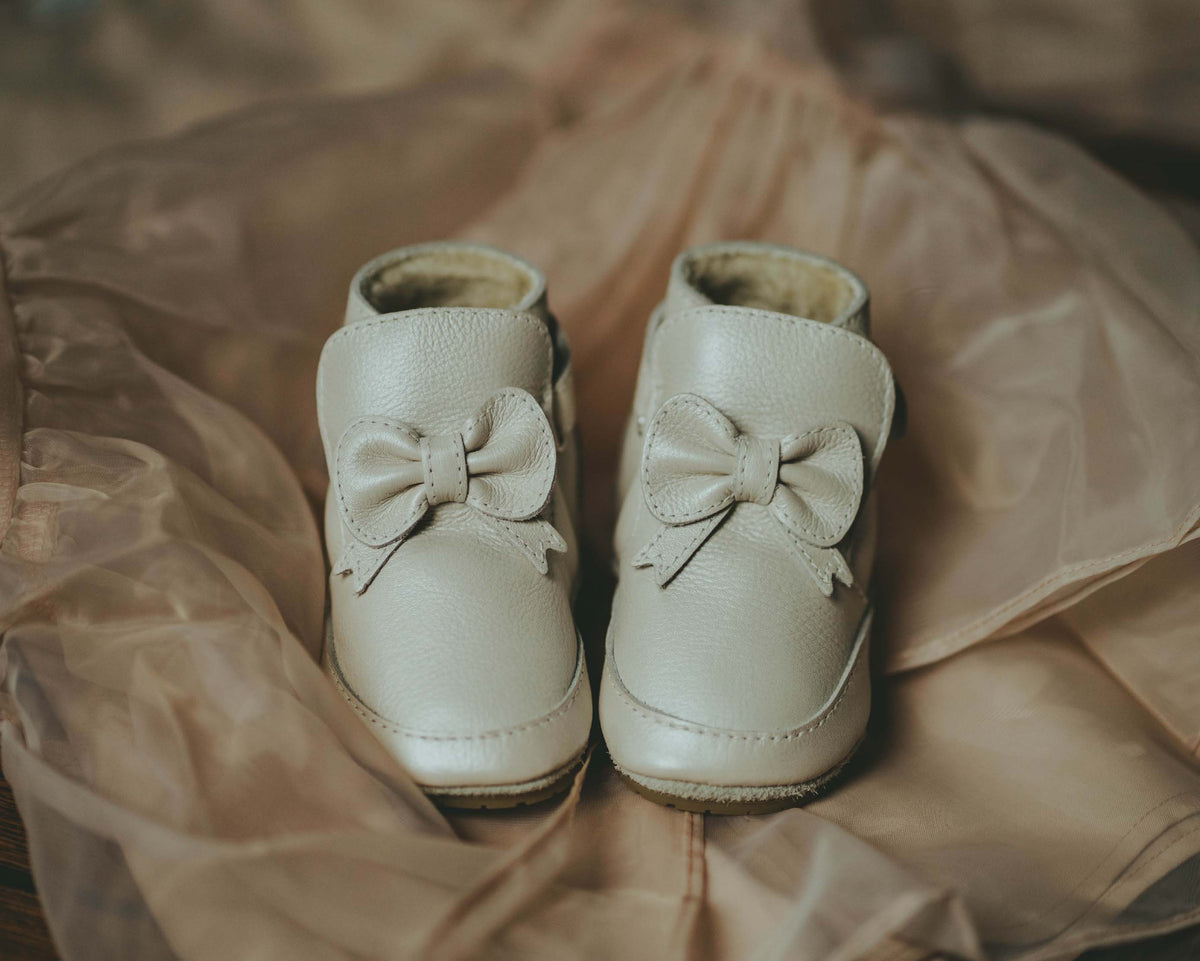 Cubow bottines en cuir métallisé