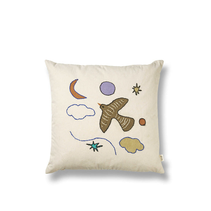 Coussin oiseau