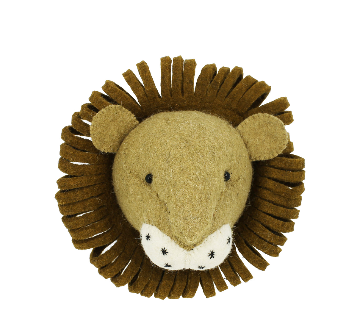 Tête d'animal lion petit