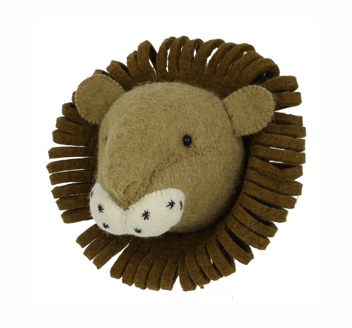 Tête d'animal lion petit