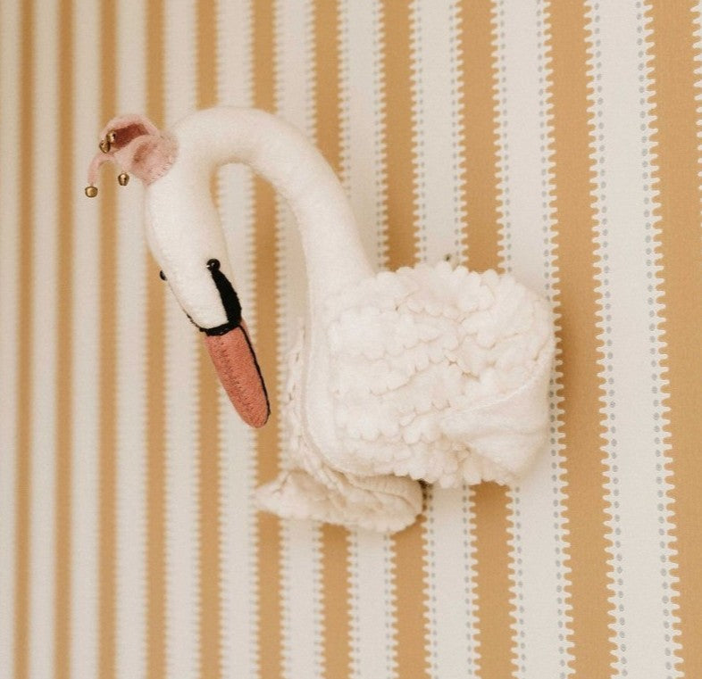 Tête d'animal cygne