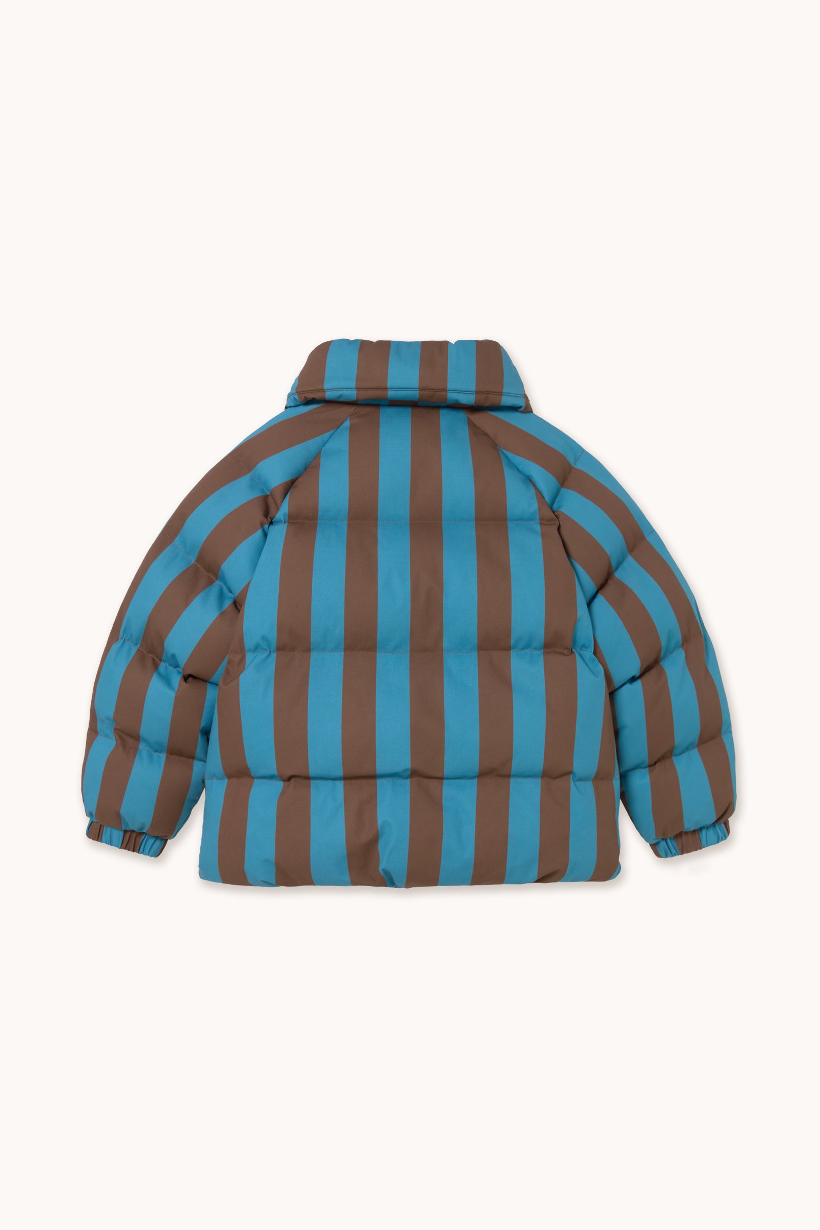 Veste rayée rétro bleue