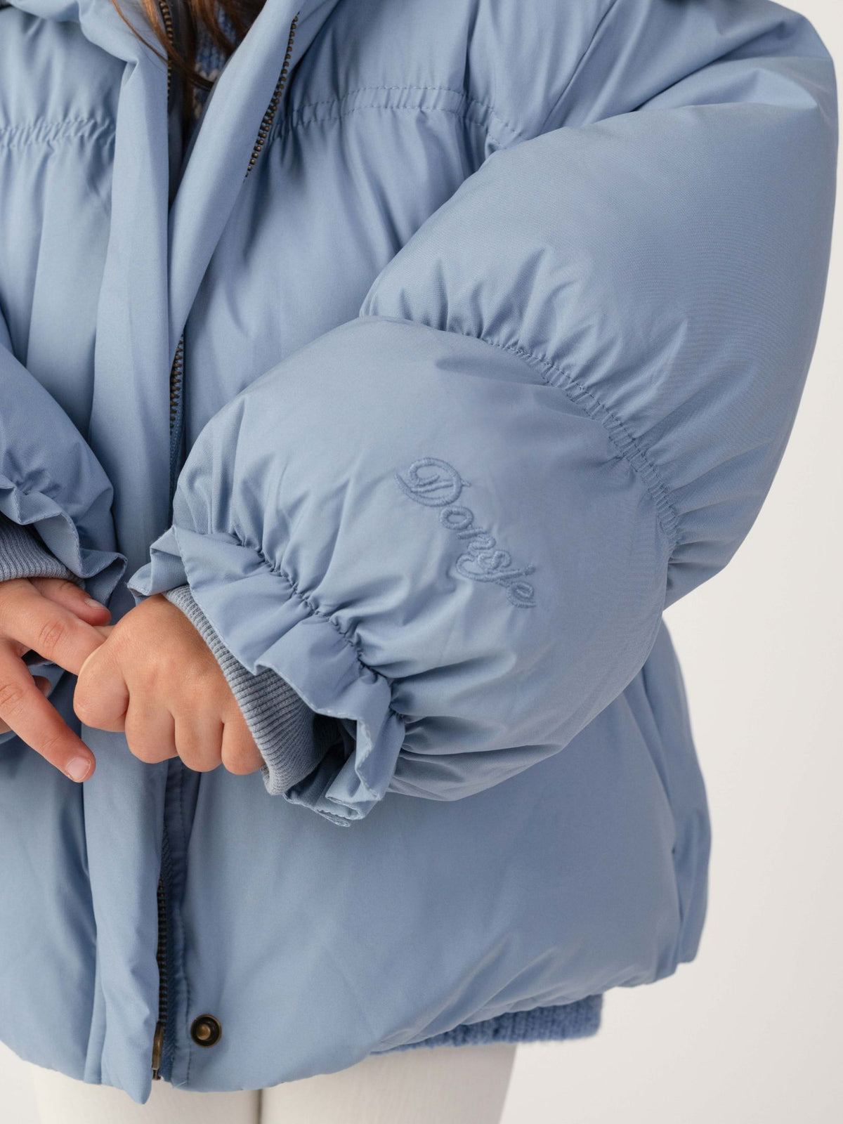 Veste Suzanne bleu brumeux