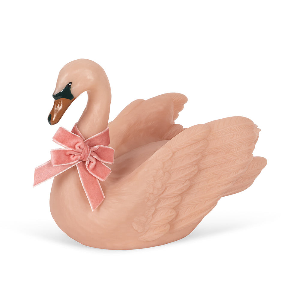 Lampe cygne rose