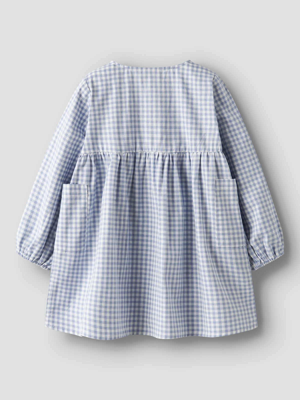 Robe seersucker bleue