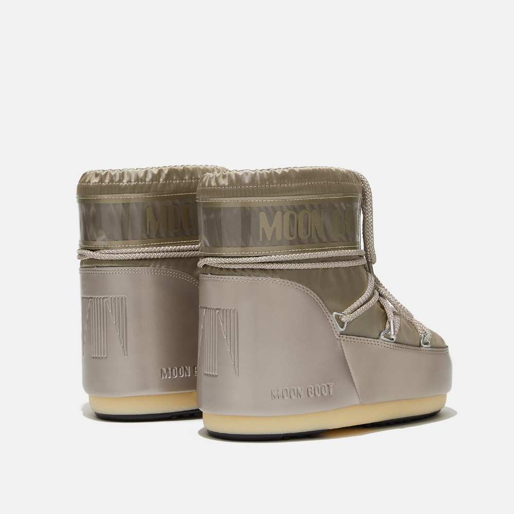 Moon boot platine finition brillante