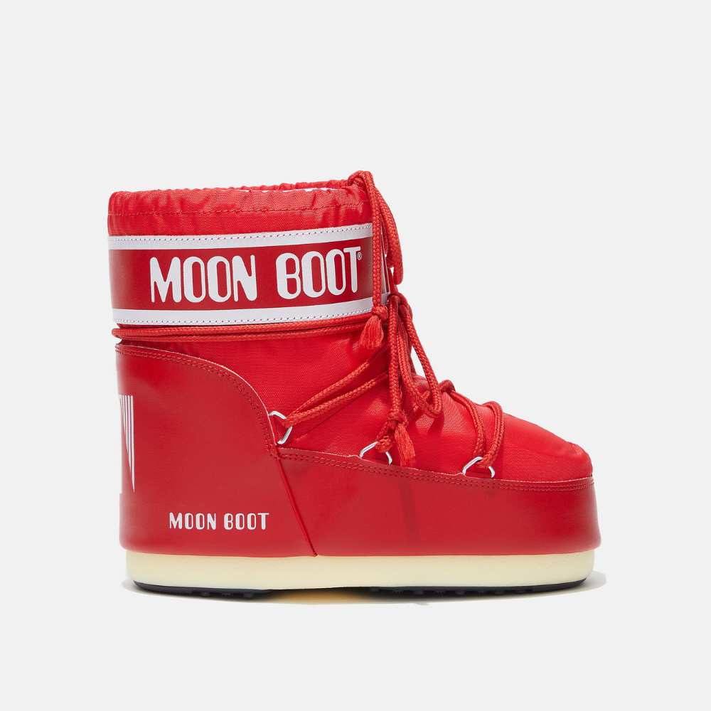 Moon boot rouge basse