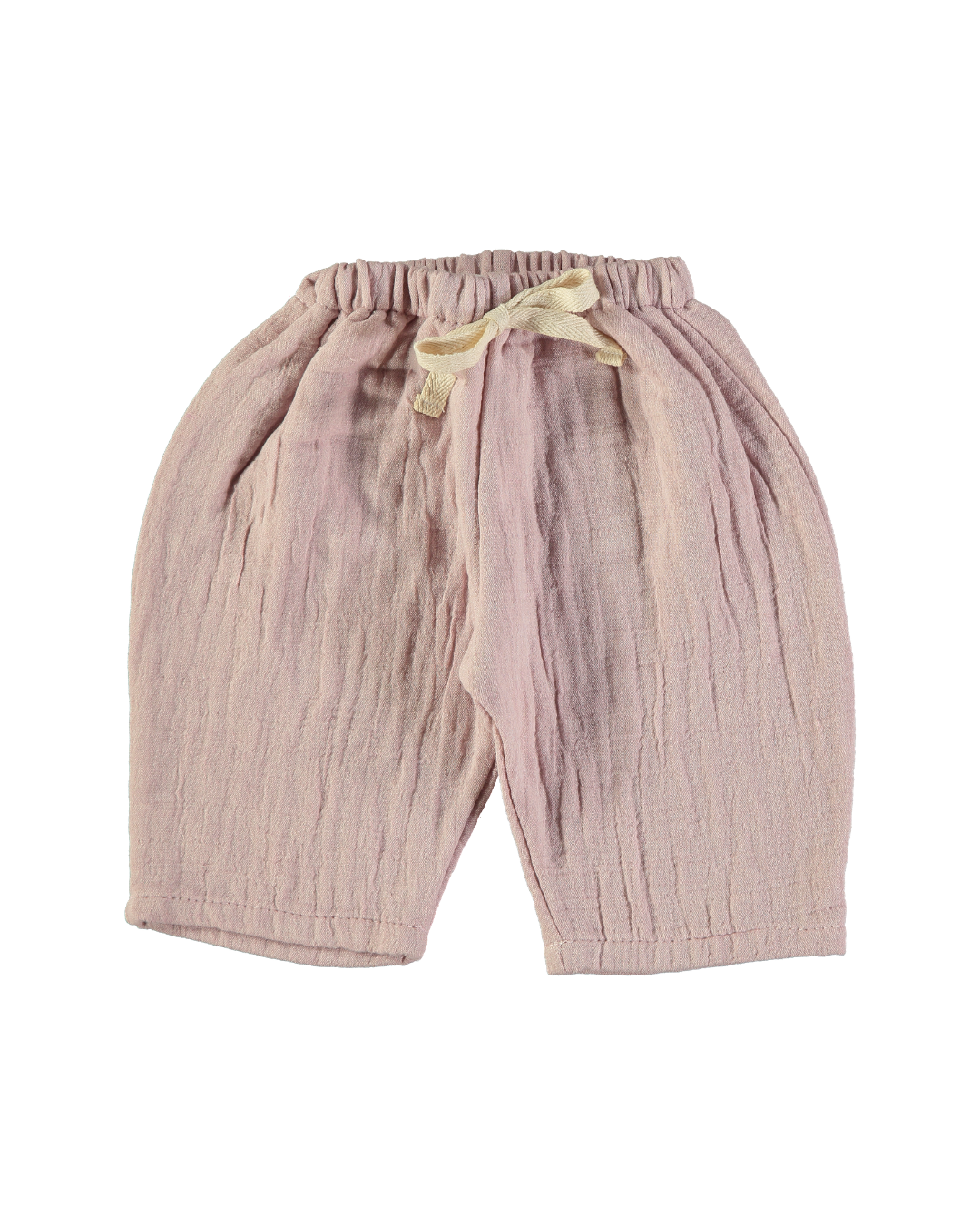 Pantalon en lin mélangé lilas