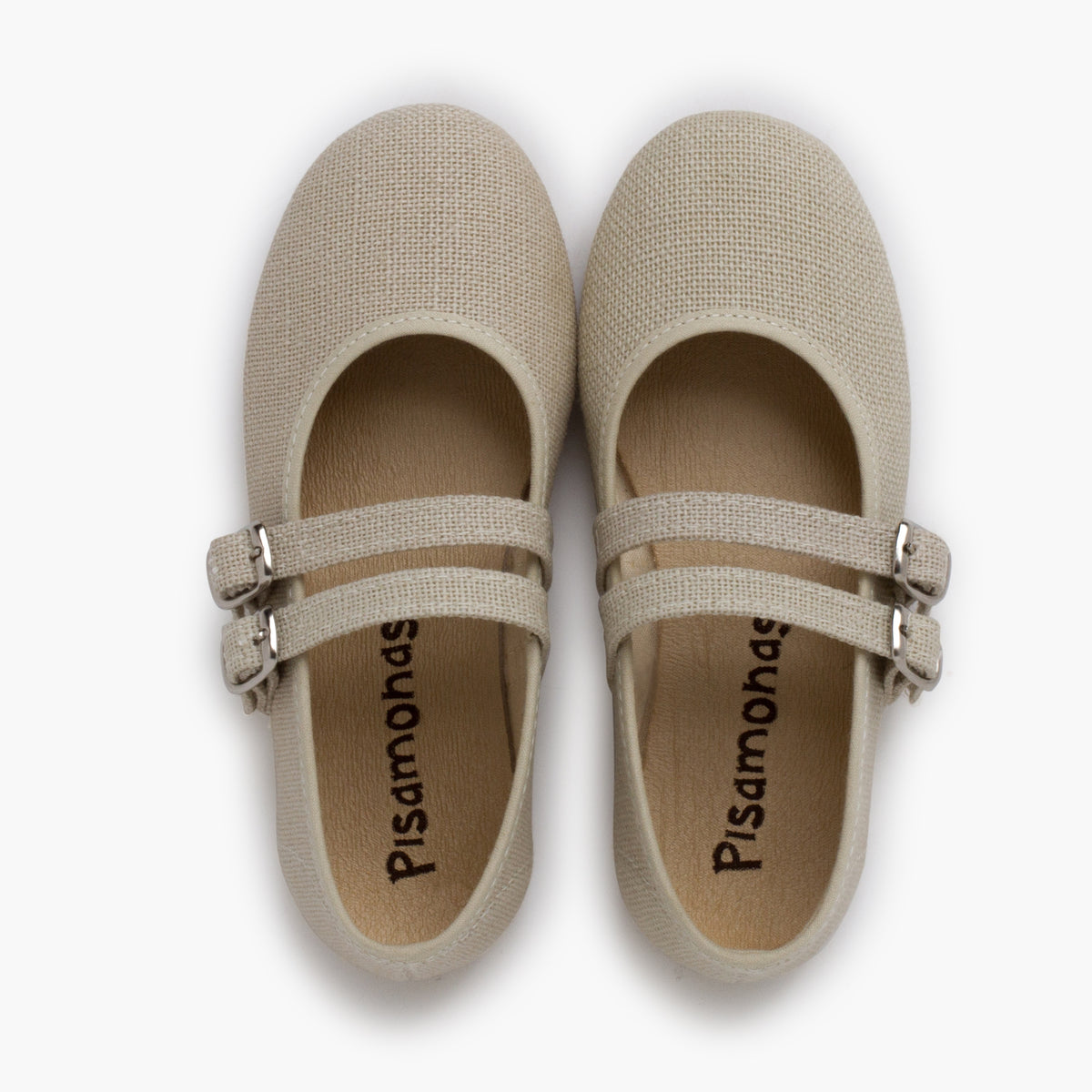 Ballerine blanc cassé