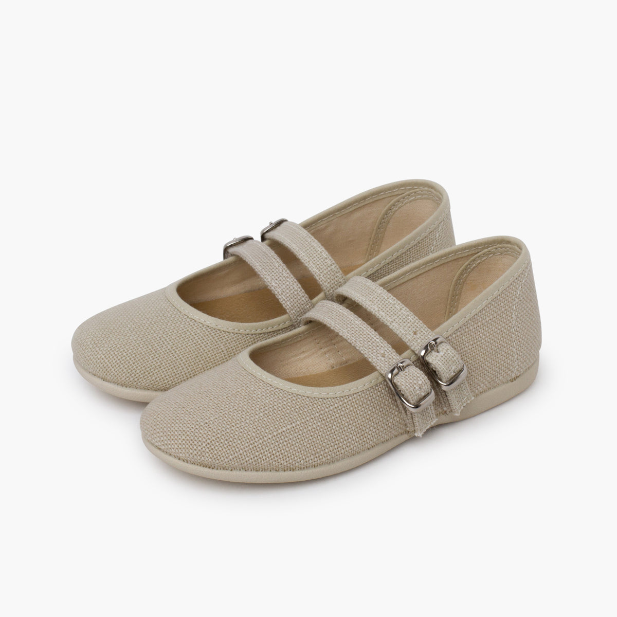 Ballerine blanc cassé