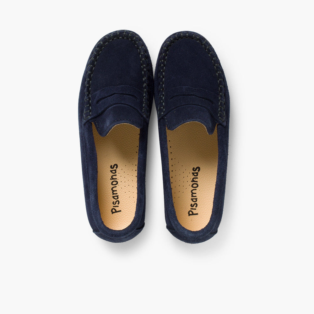 Mocassins bleu marine