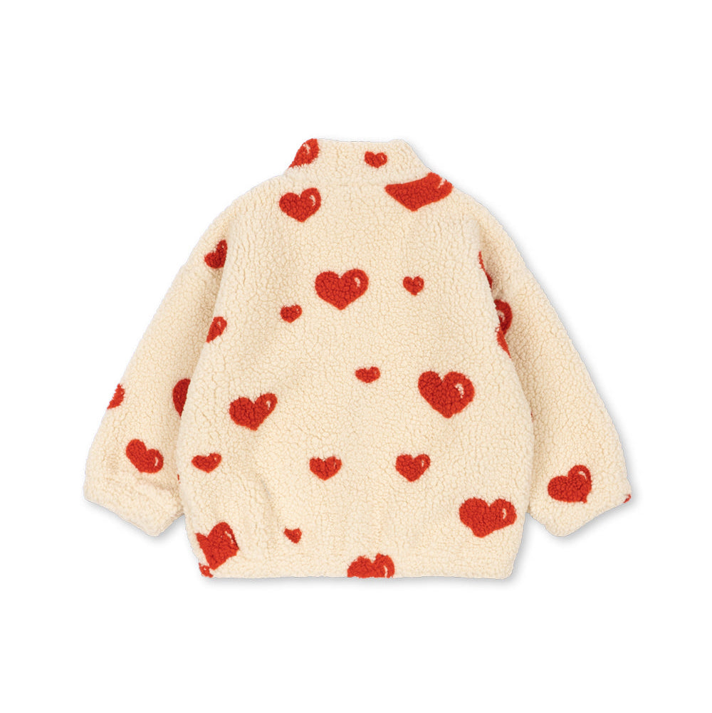 Veste teddy amour