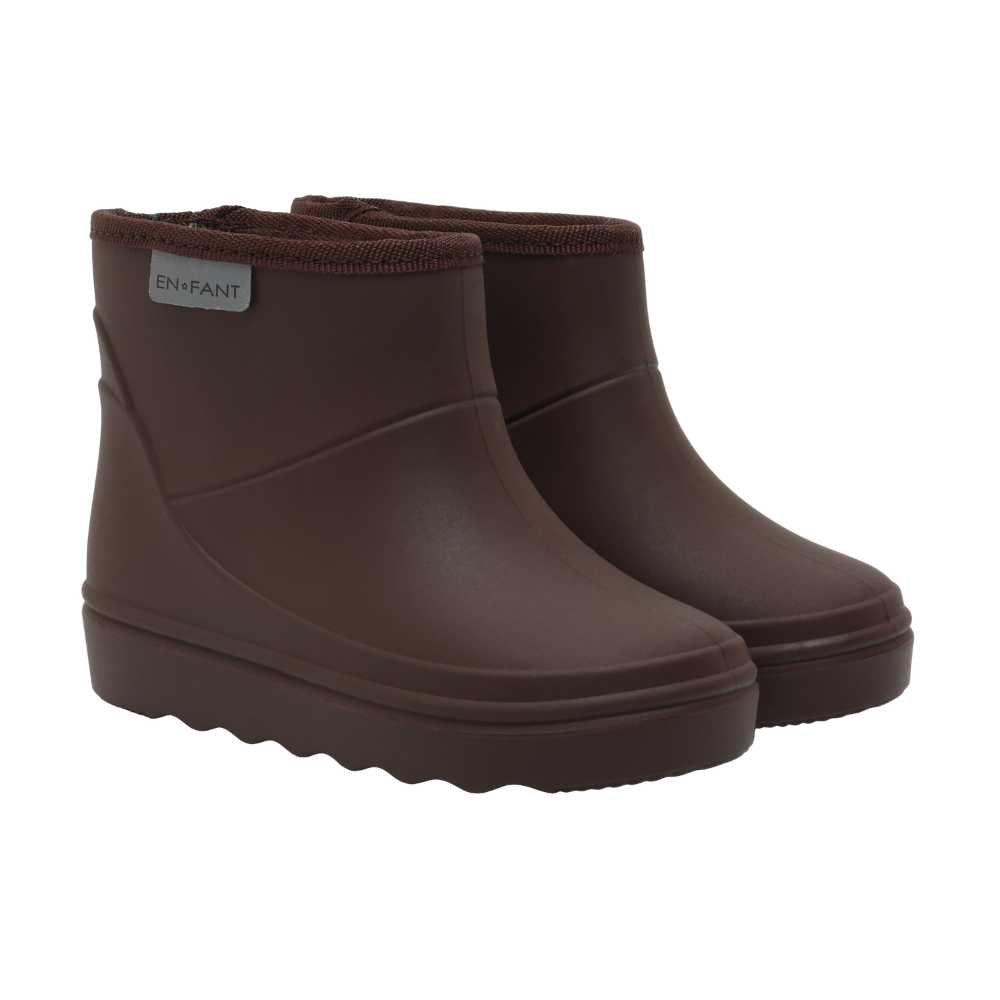 Bottes thermo basses coffee bean enfant
