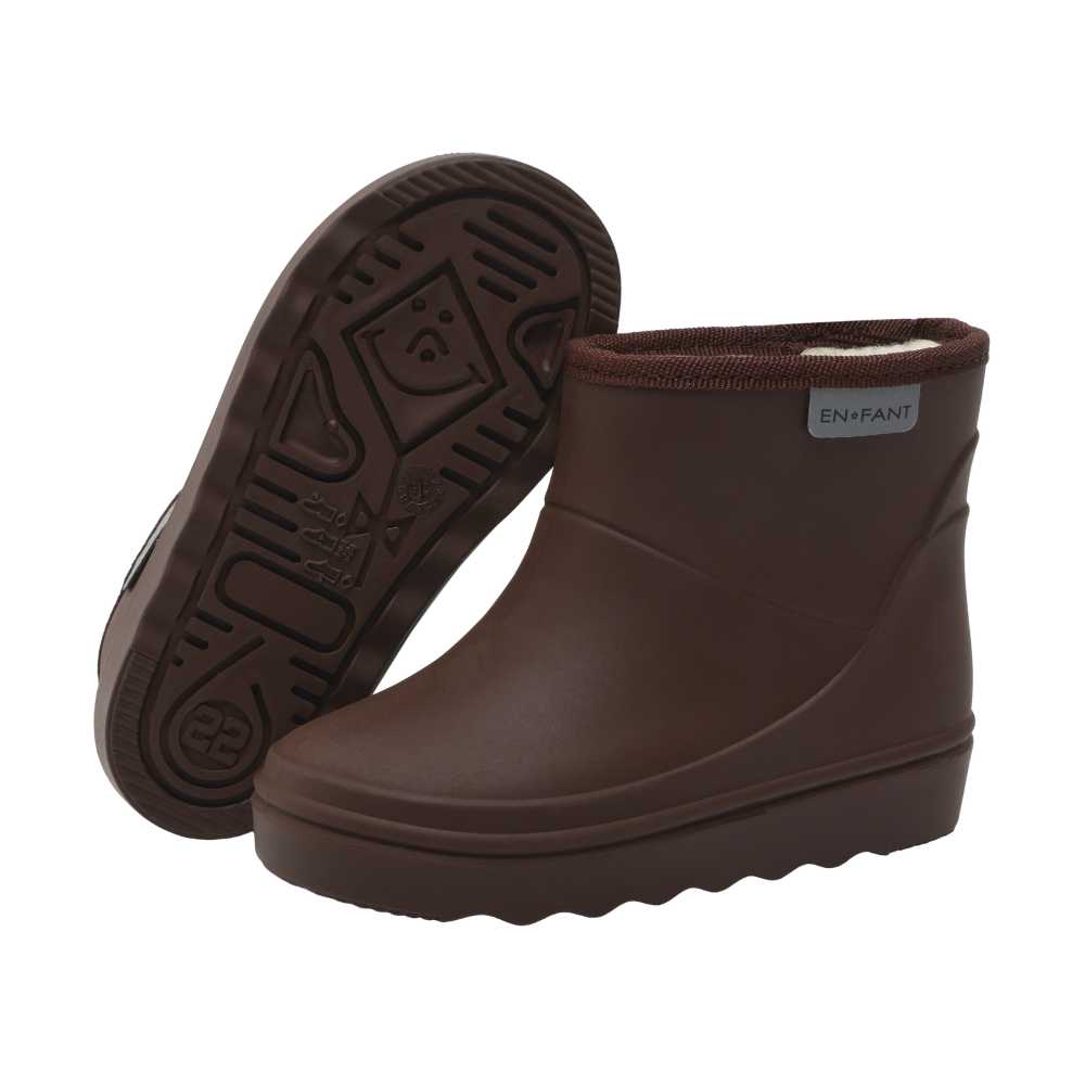 Bottes thermo basses coffee bean enfant