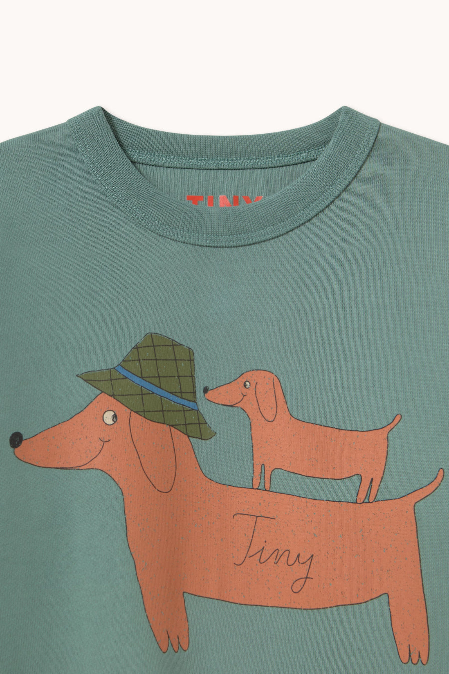 Pull chiens vert