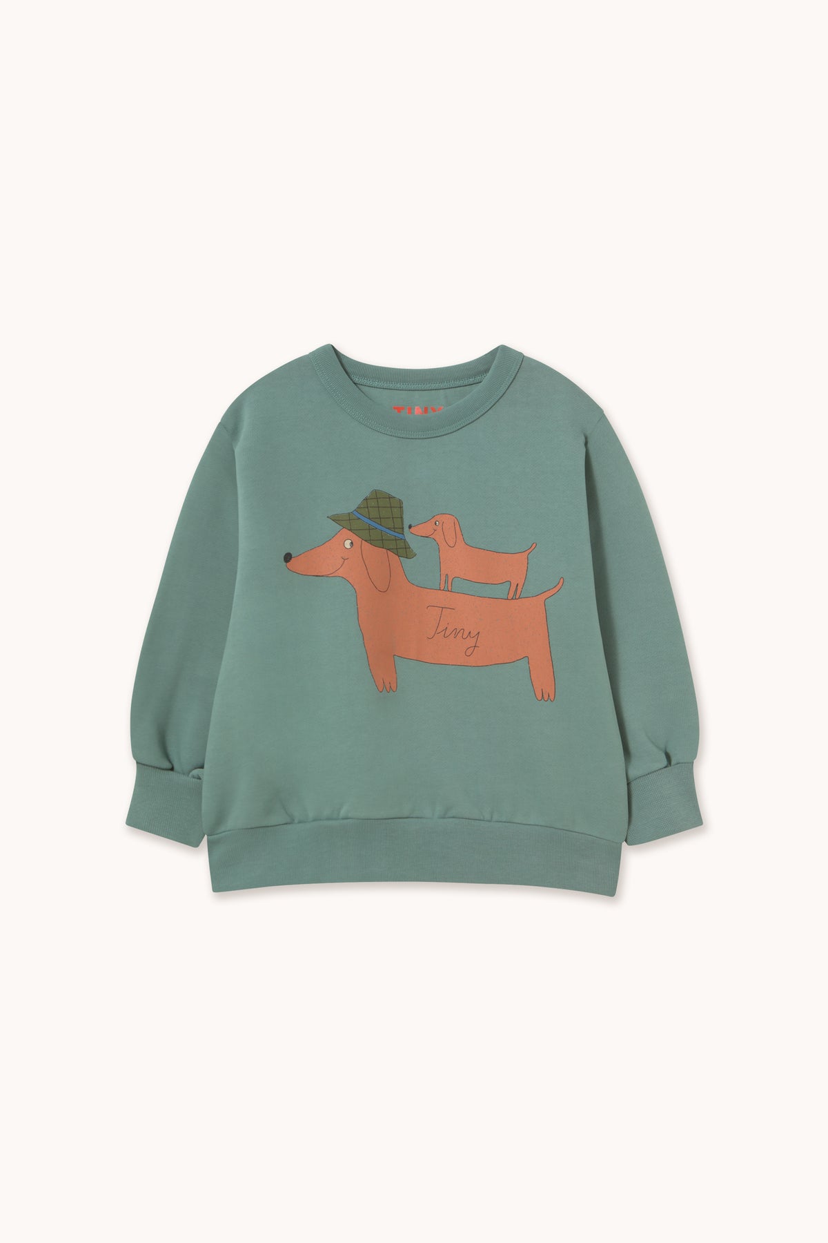 Pull chiens vert