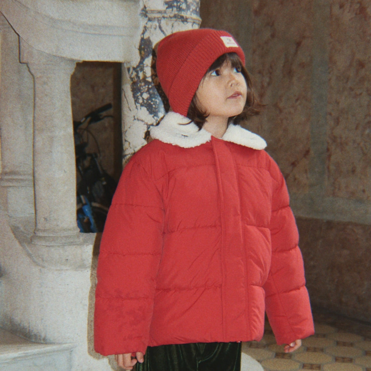 Manteau d'hiver cardinal