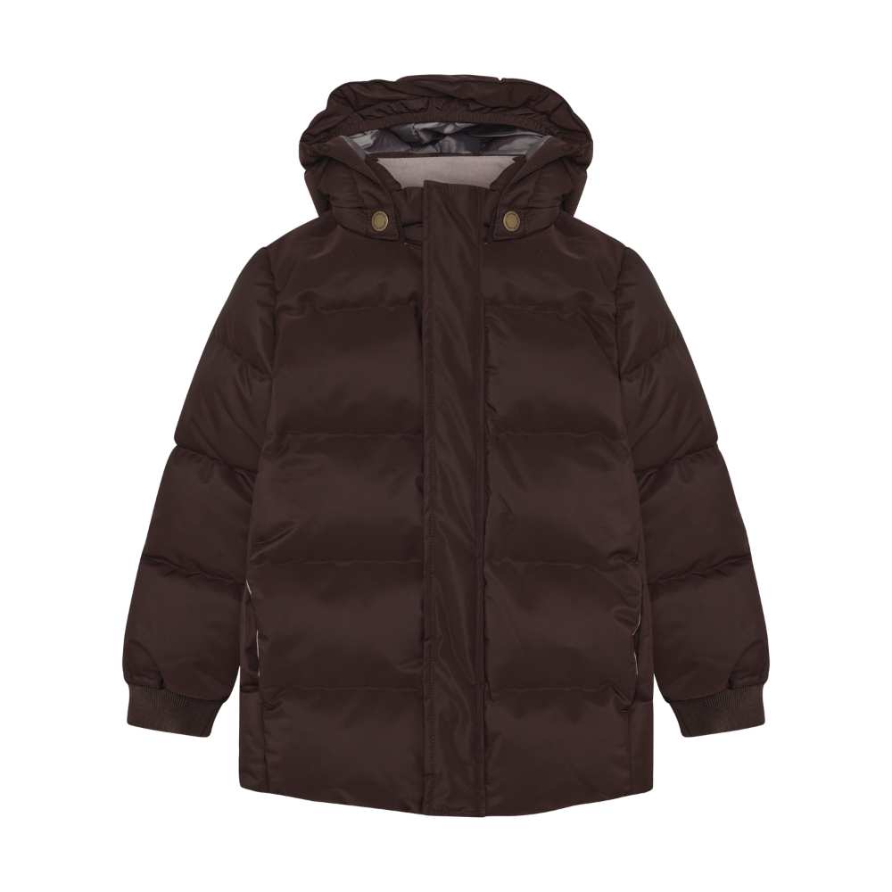 Manteau d'hiver enfant couleur grain de café