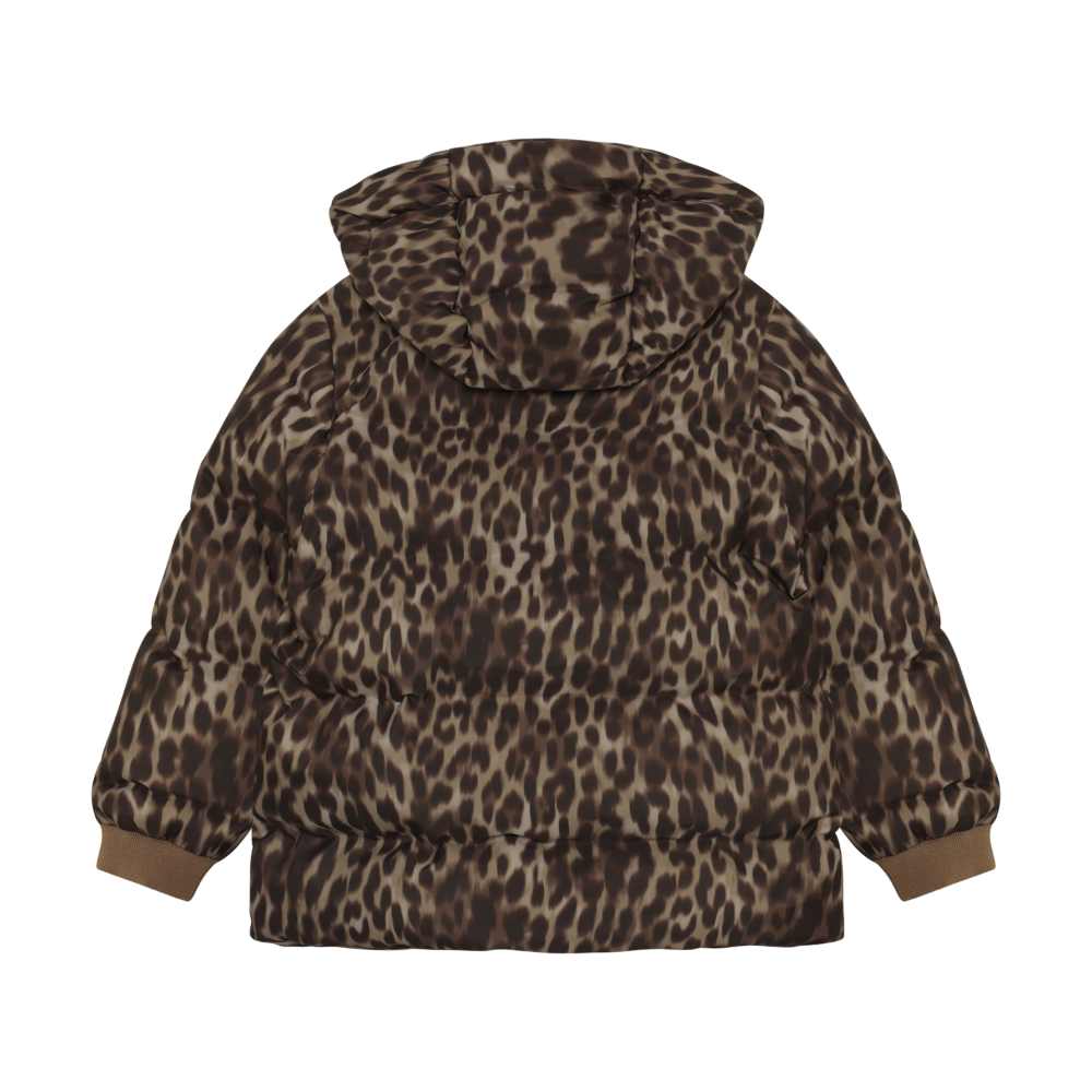 Manteau d'hiver léopard écorce de pin enfant