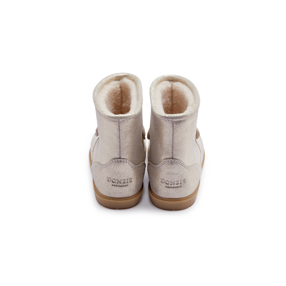 Bottes Xelly lapin argenté