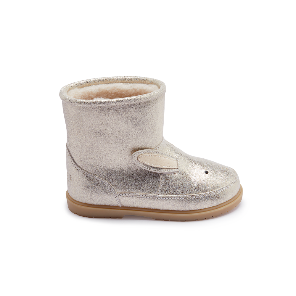 Bottes Xelly lapin argenté