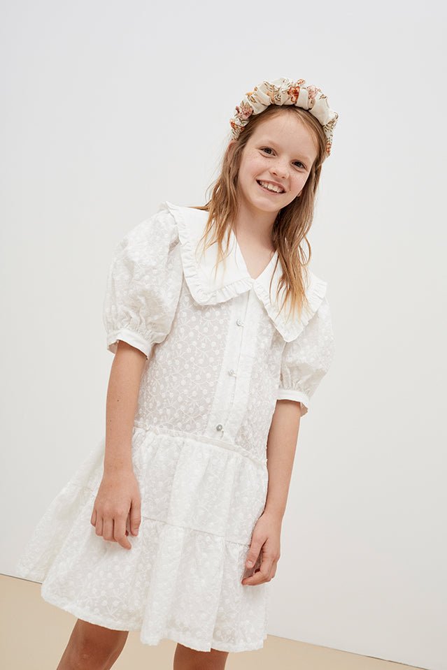Antonella Dress | Off White - Charly's