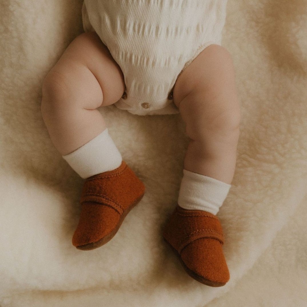 Babyslofjes caramel bruin - Charly's