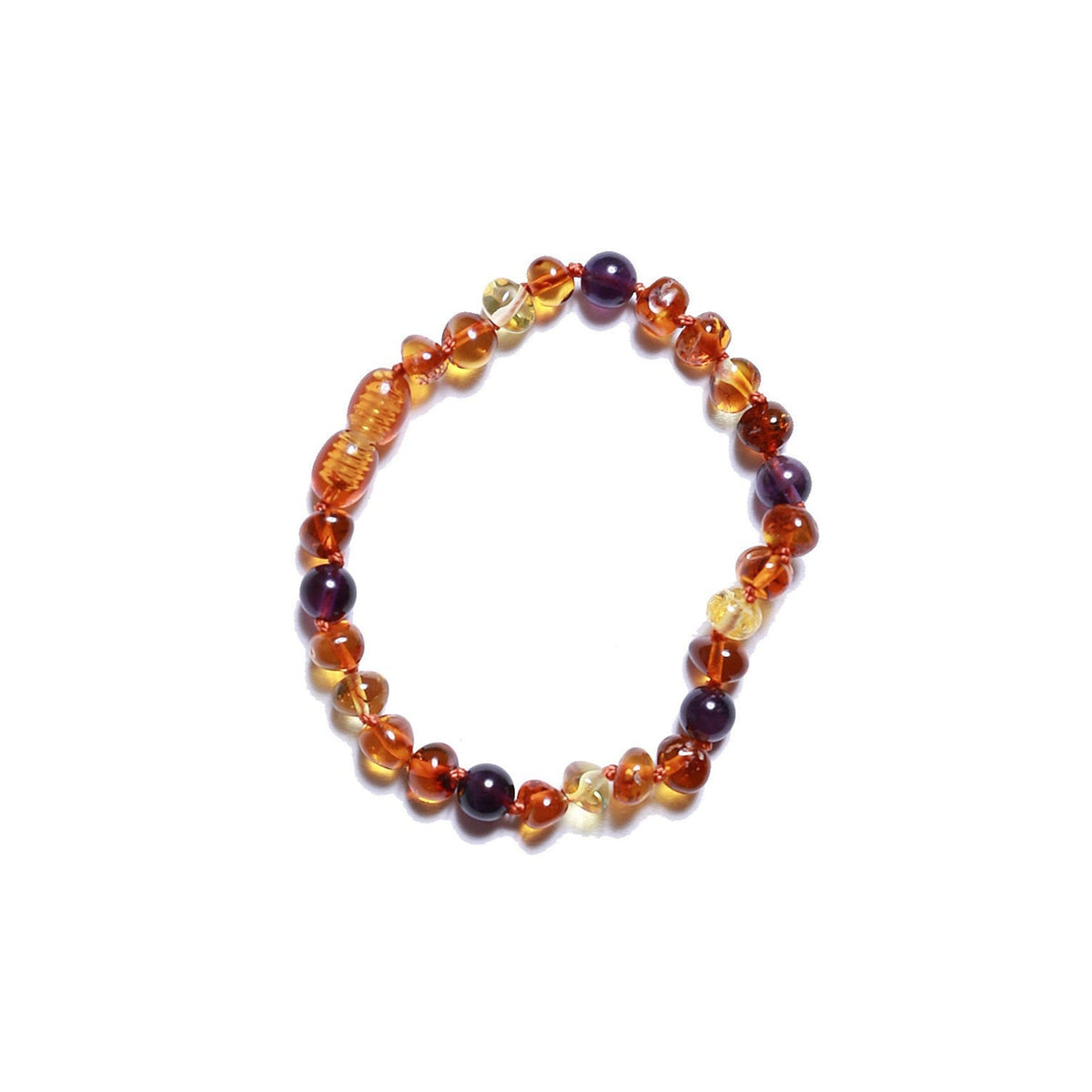 Barnsteen armband amethyst - Charly's