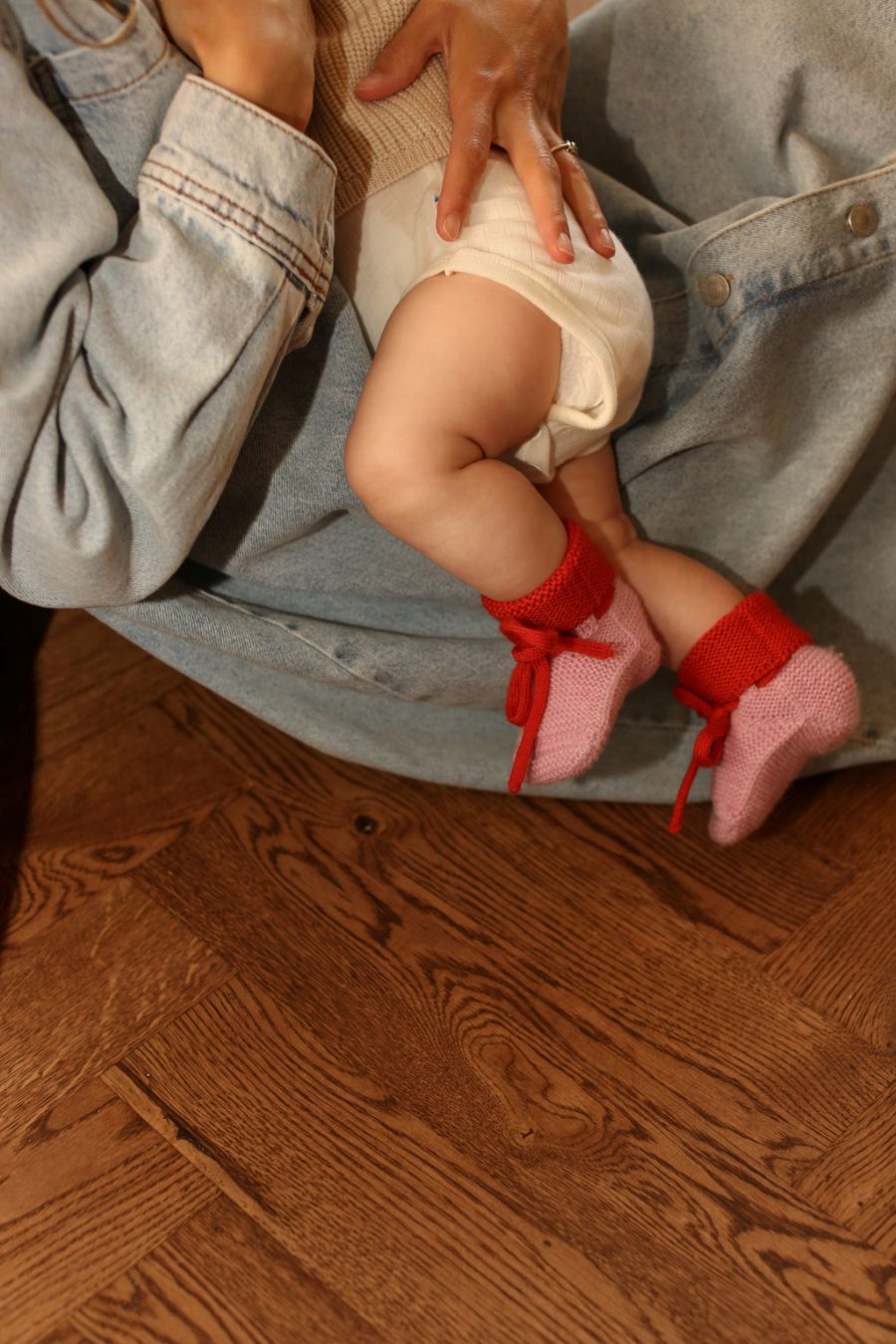 Booties candy red - Charly's