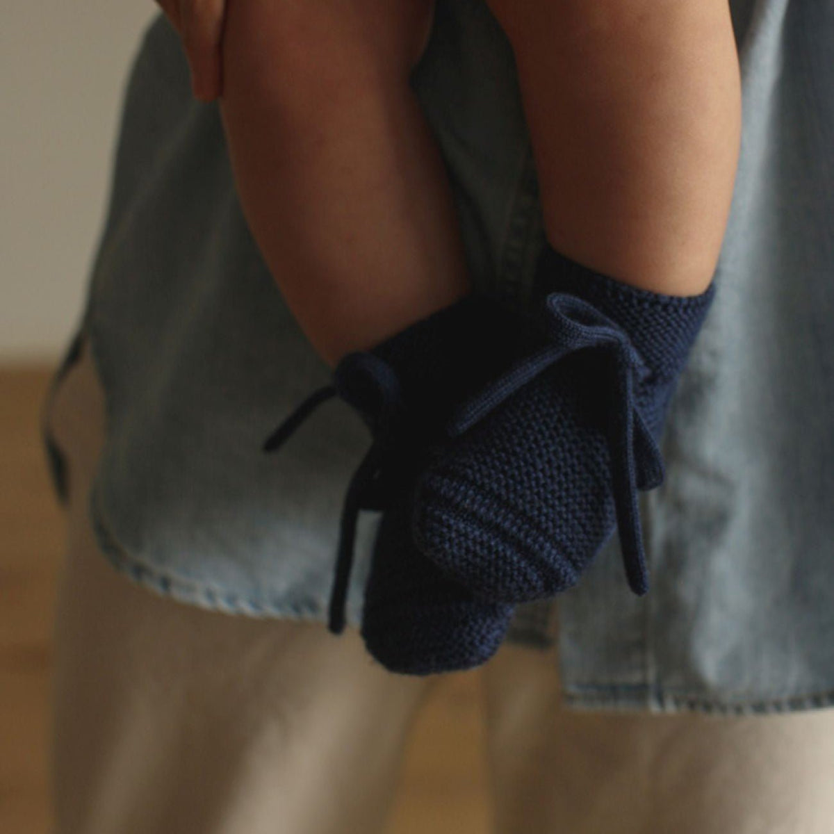 Booties donkerblauw - Charly's