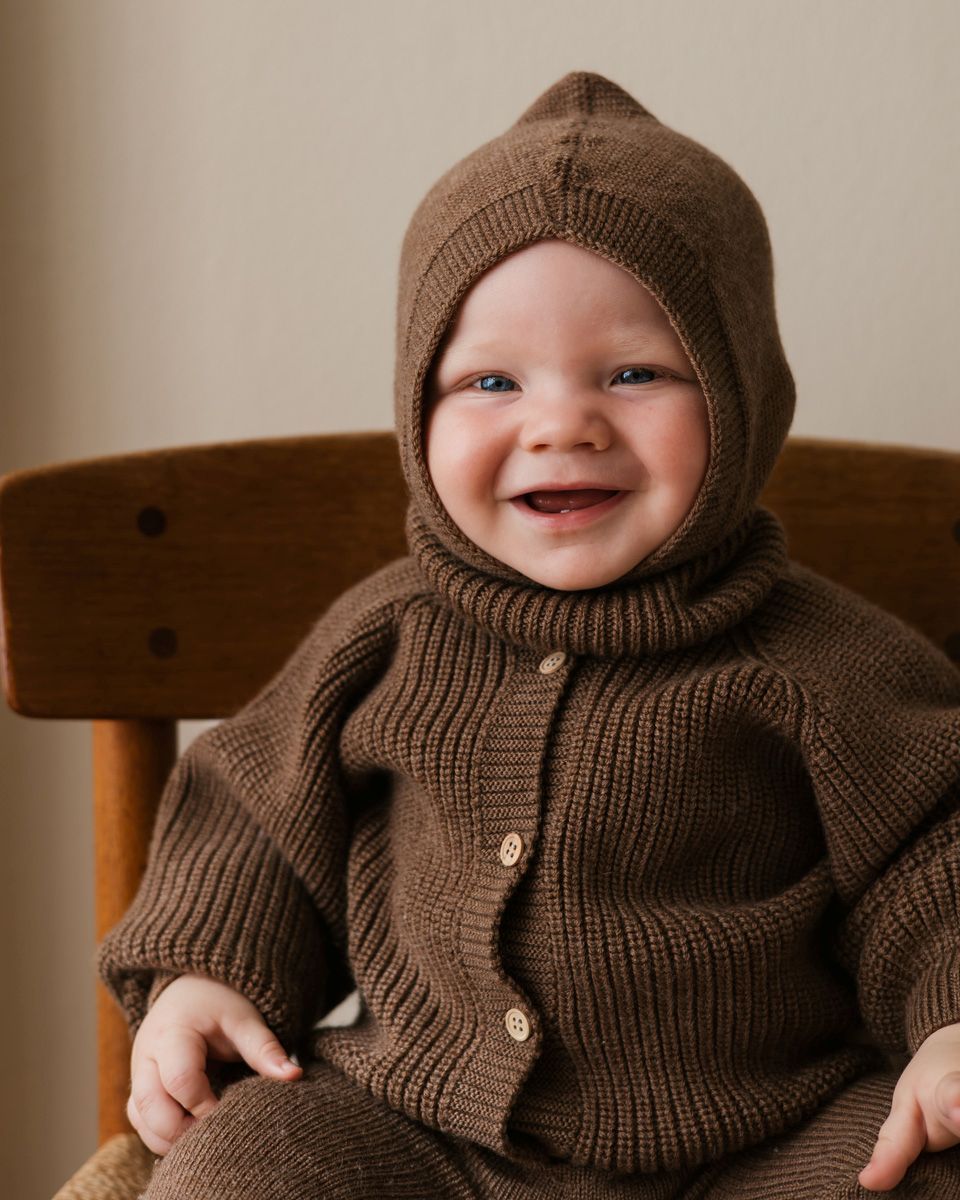 Cardigan baby mocha - Charly's