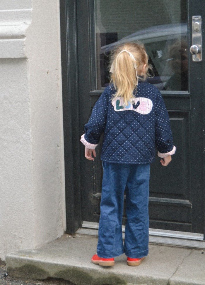 Ebba mini quilted organic cotton jacket - Charly's