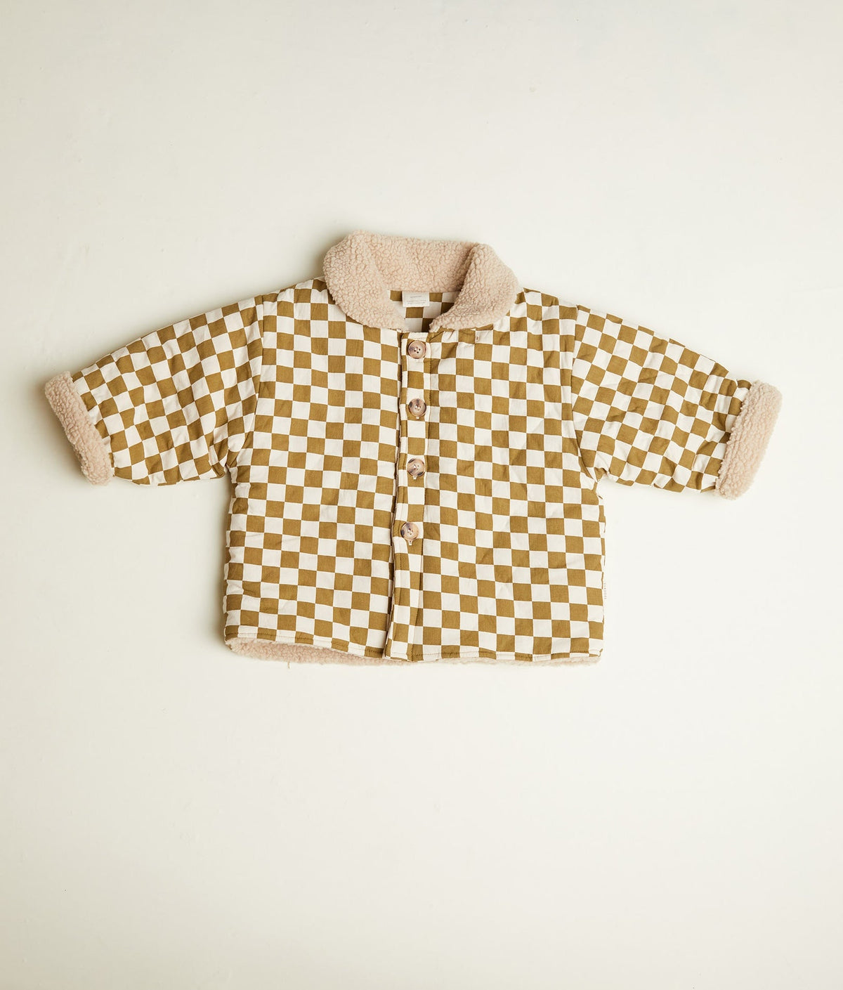 Emery checkerboard coat - Charly's
