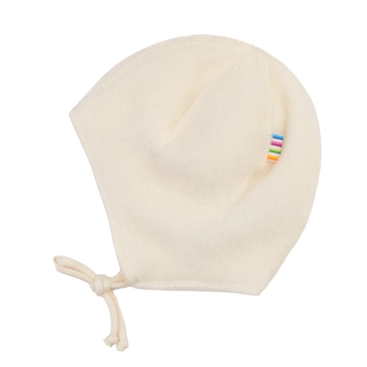 Fleece strikmutsje naturel - Charly's
