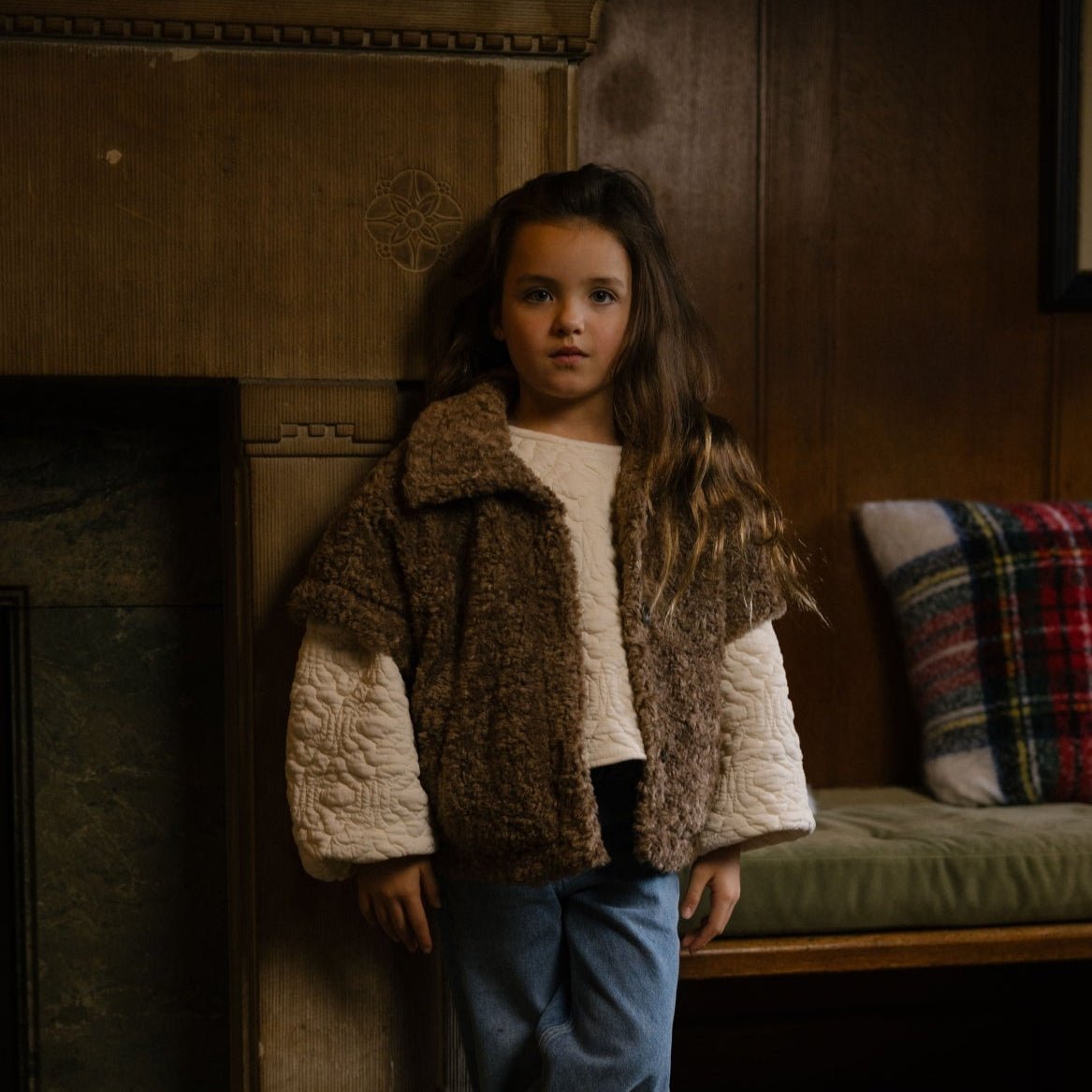 Gilet nine bruin - Charly's