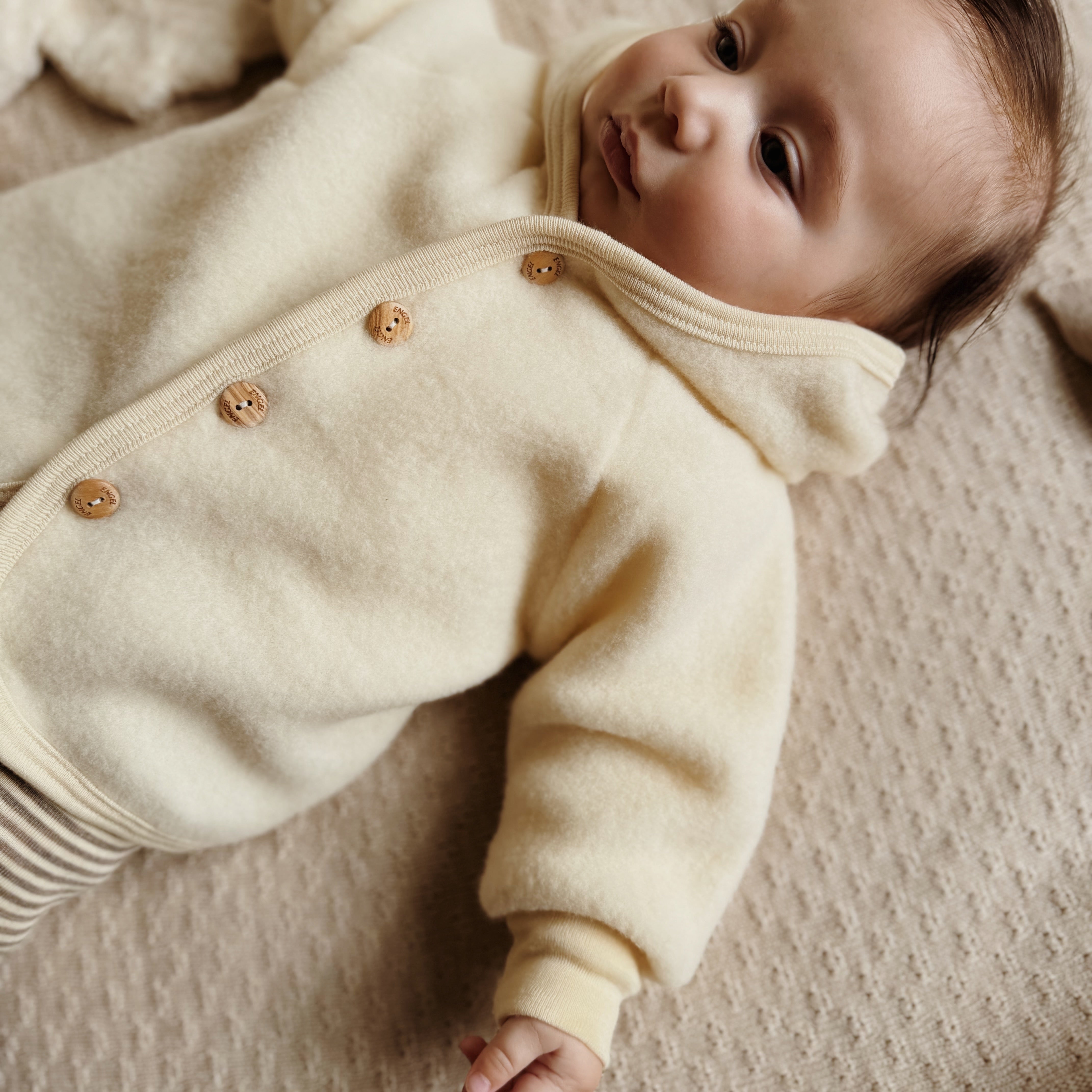 Jasje wolfleece naturel - Charly's