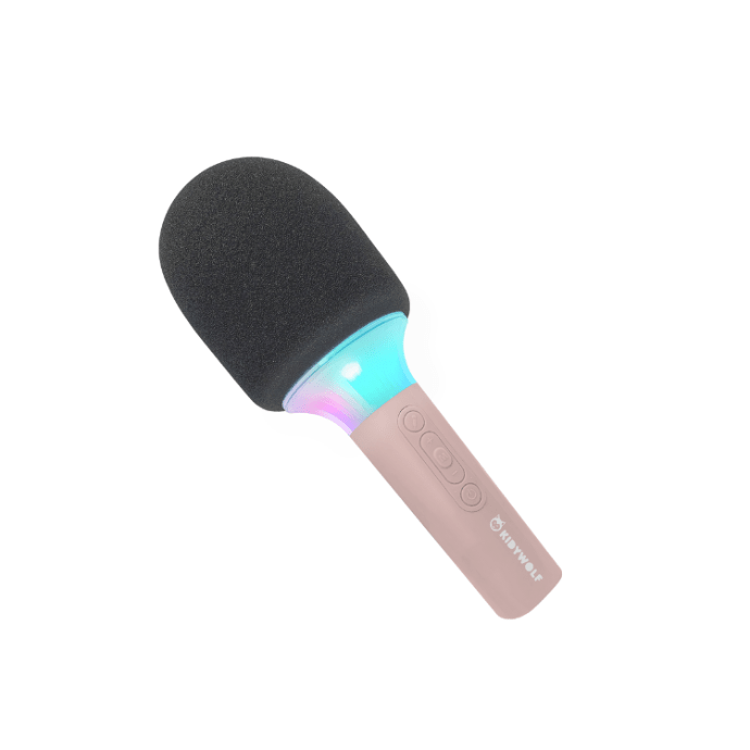 Karaoke microfoon roze - Charly's