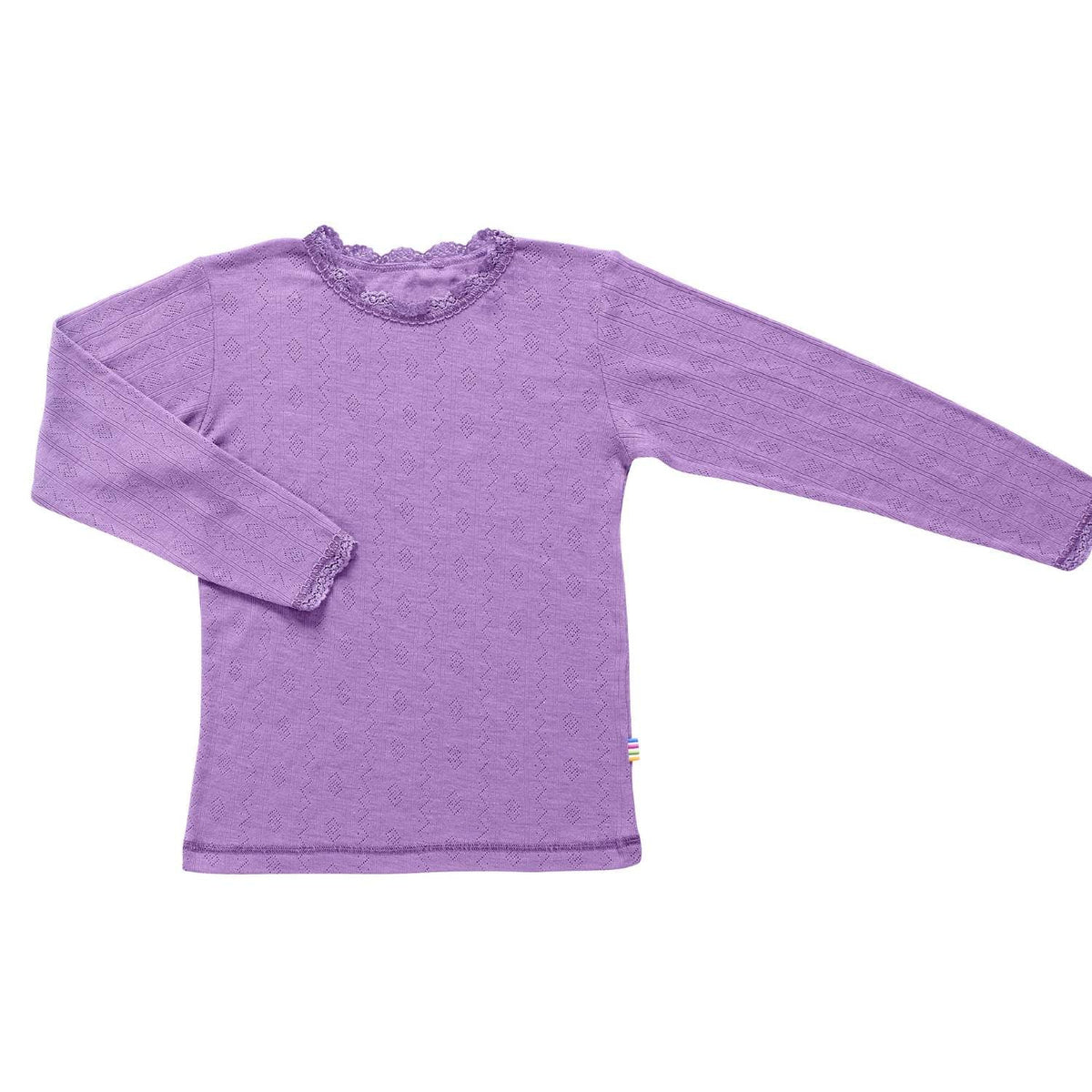 Legging paars pointelle kids - Charly's