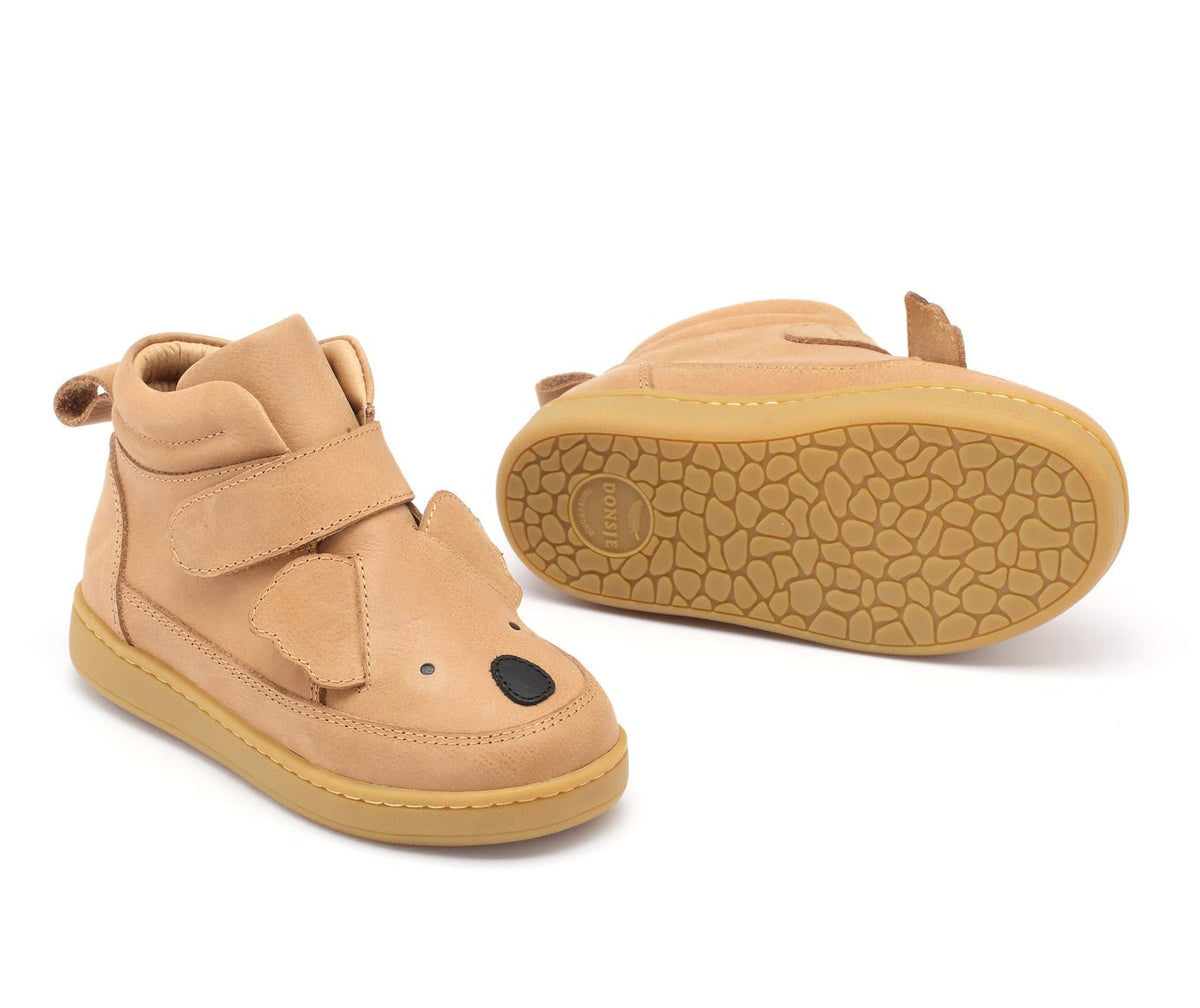 Mika sneakers koala truffle leather - Charly's