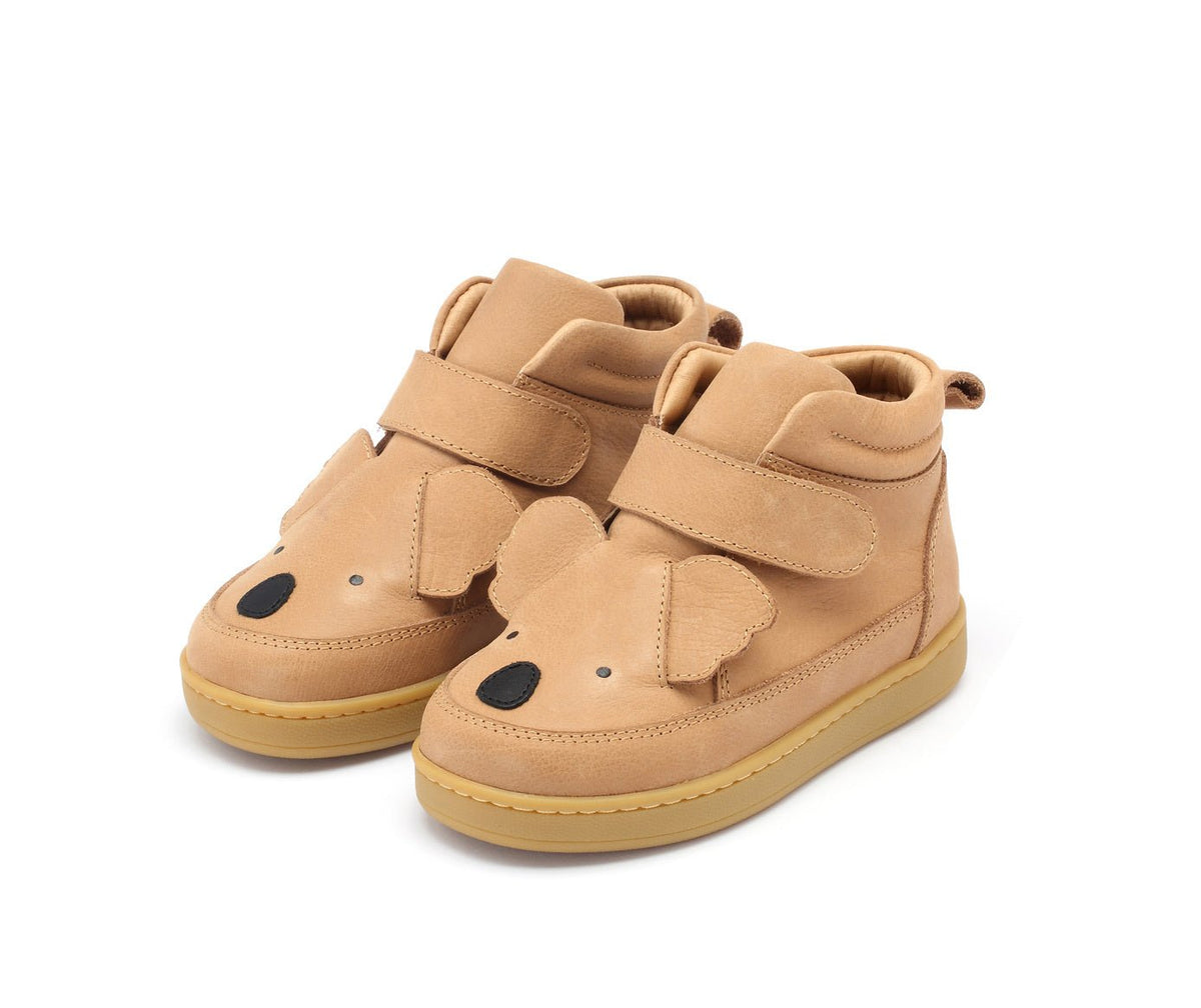 Mika sneakers koala truffle leather - Charly's