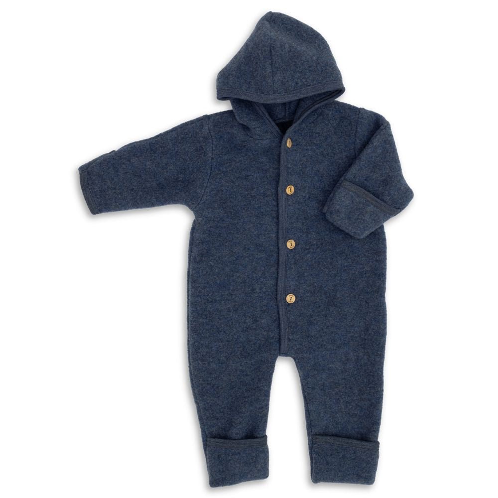 Overall wolfleece blauw - Charly's