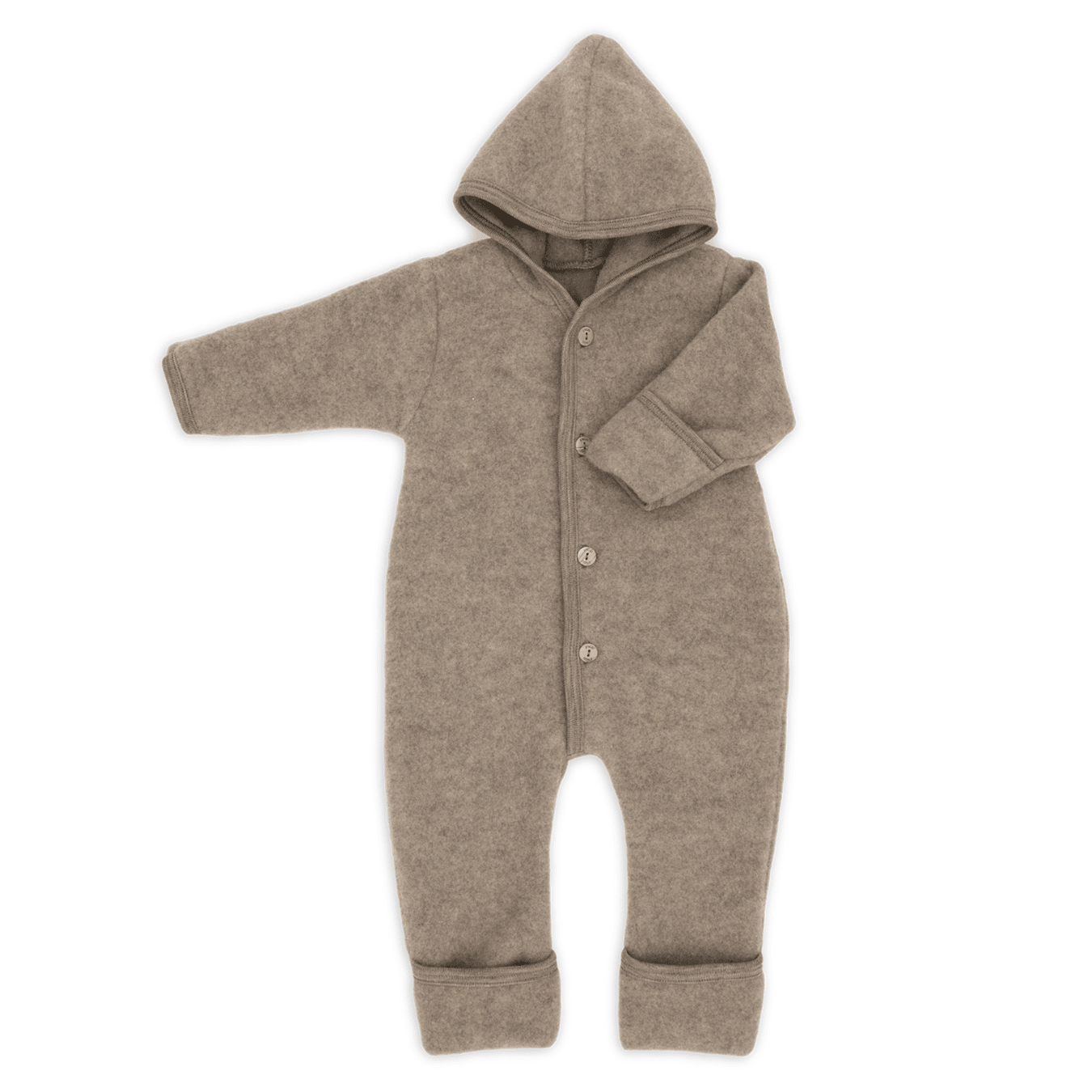 Overall wolfleece walnoot - Charly's