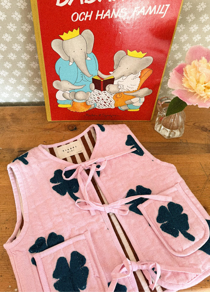 Gilet Honey MINI vert trèfle