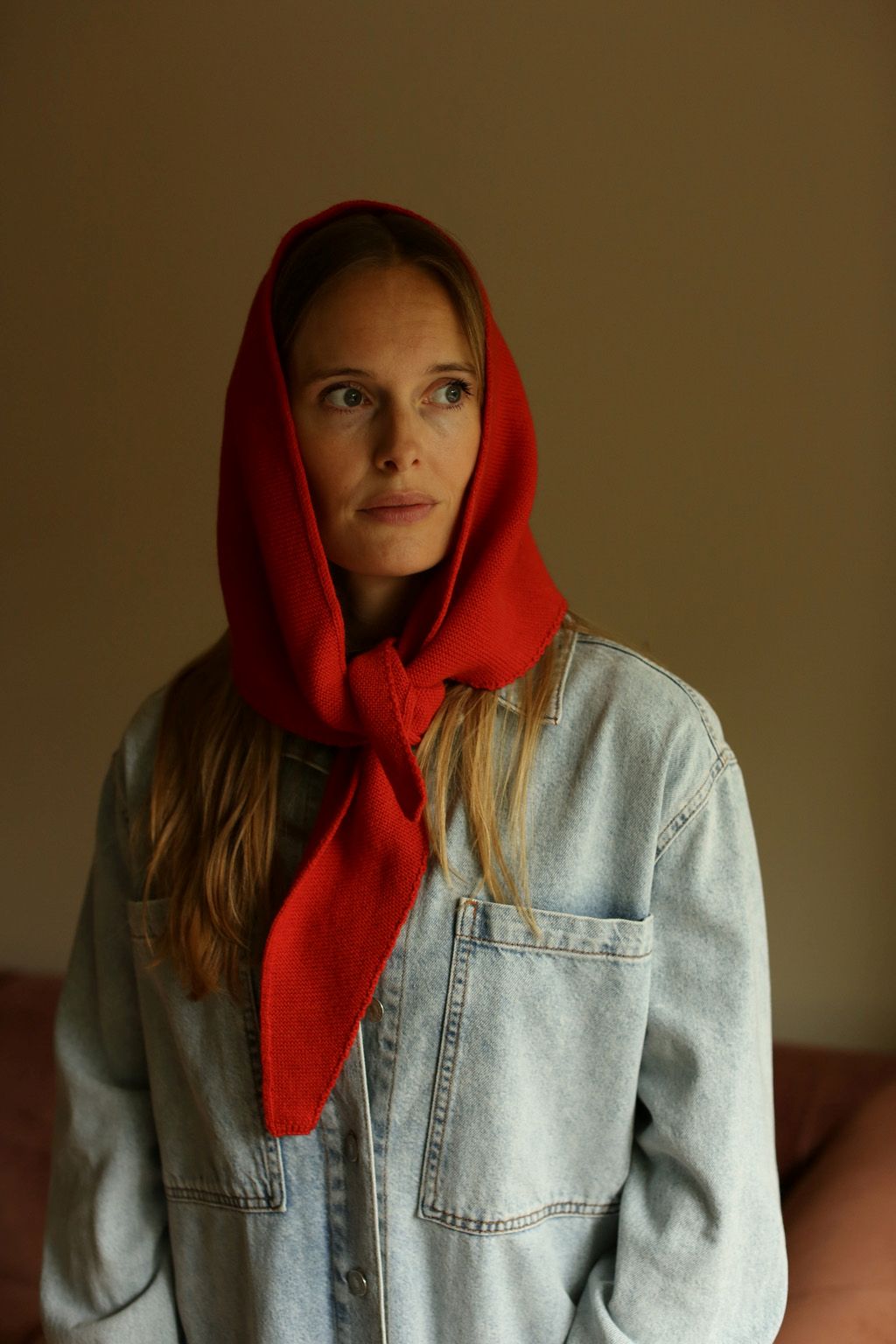 Sjaal josephina rood kids & dames - Charly's