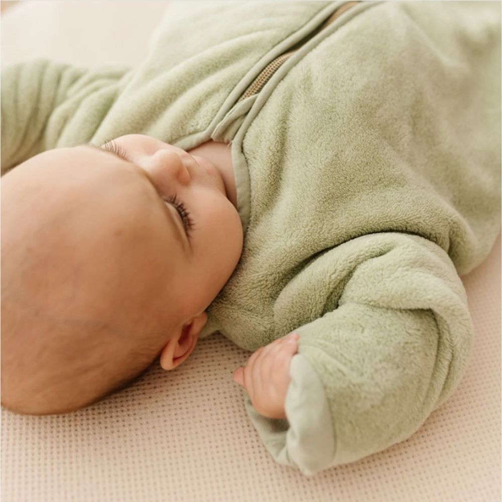 Slaapzak Winter 0 - 6M Teddy Olive - Charly's